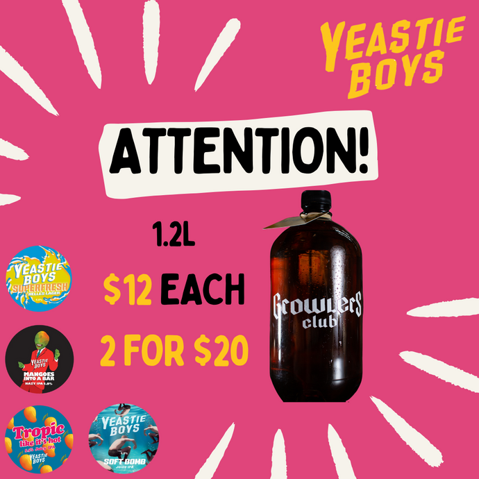 1.2L Growlers